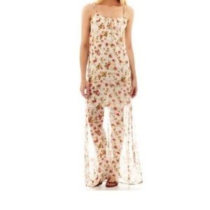 MNG casual floral maxi